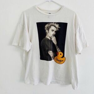 H&M White Graphic Tee